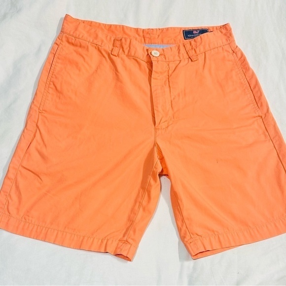 Vineyard Vines Other - Vineyard Vines Club Shorts. 100% Cotton. Size 30”, 9” Inseam Solid Salmon Color